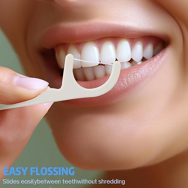 200 PCS STRONG 2 PLY DISPOSABLE NAPKINS WITH 25 PCS FLOSS PICKS – BIODEGRADABLE NAPKINS 6.5 X 6.5 INCHES FOLDED – THIN & EASY TO USE MINT FLAVORED DENTAL FLOSSERS
