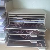 Metal Die Storage Unit - Holds Up To 20 A4 Magnetic Sheets