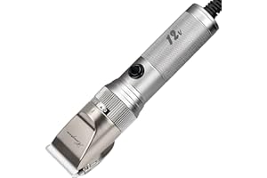 Hansprou Dog Grooming Clippers High Power Dog Clipper for Thick Heavy Coats Low Noise Plug-in Pet Trimmer Pet Professional Grooming Clippers with Guard Combs Brush for Dogs Cats and Other Animals