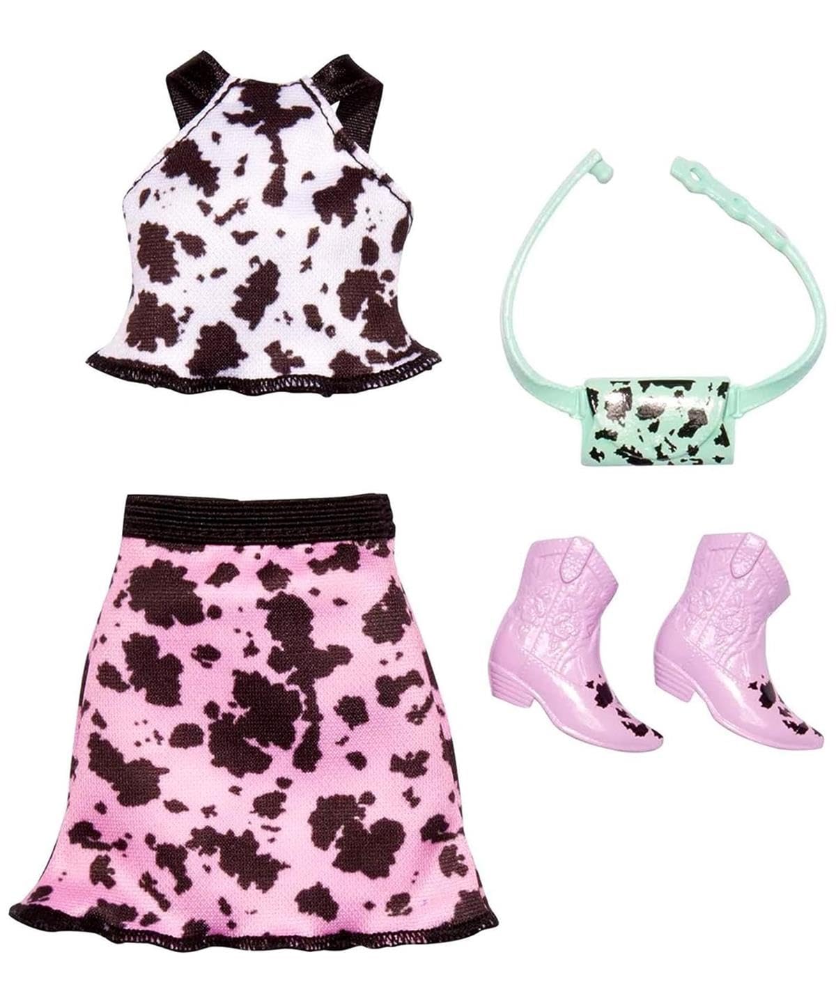 Barbie Mattel Clothing Fashion Full Look and Accessories Mod Sdos (HJT18)