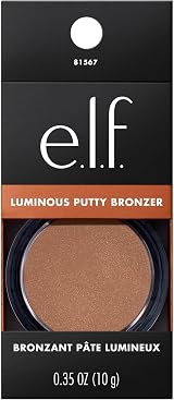 e.l.f. Luminous Putty Bronzer Lightweight Putty-to-Powder Radiant Finish view 3