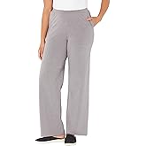 Catherines Women's Plus Size Suprema Wide Leg Pant