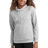 Spyder Womens Sweatshirt - Wind-Resistant Athletic Mock Neck Womens Tops - Plush Fleece Pullover Sweatshirts for Women