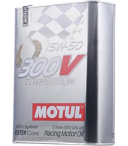 Amazon.com: Motul 300V 4T Competition Synthetic Oil 15W50 4L