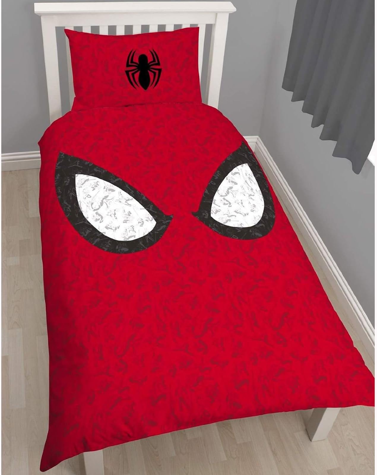 Spiderman Reflex Single Duvet Cover and Pillowcase Set