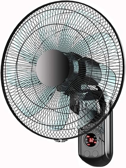 Ventilador de bajo ruido, ventilador eléctrico de pared de tres