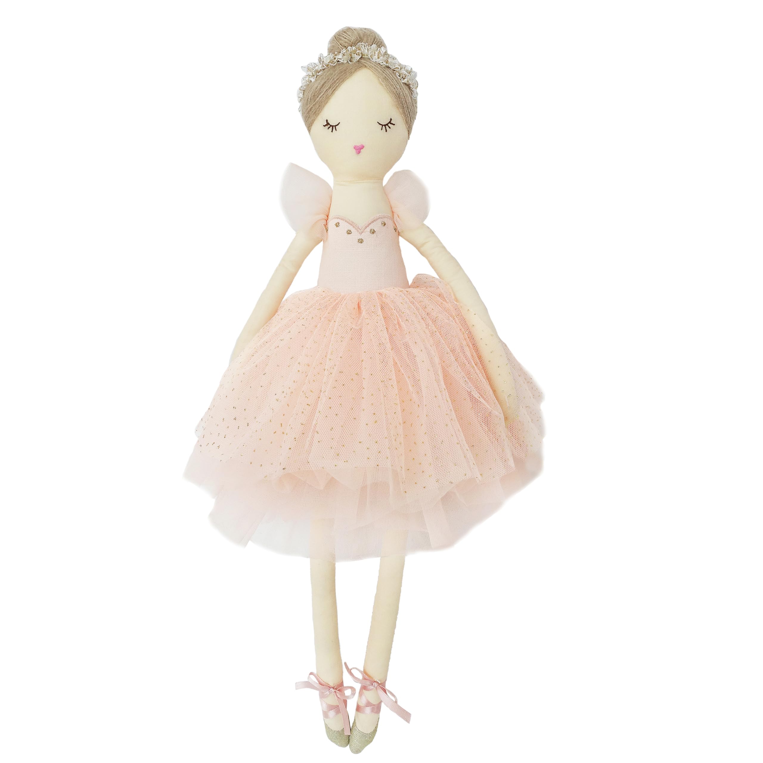 MON AMI Belle The Ballerina 20-Inch Stuffed Doll for Girls | Soft Ballerina Plush Doll | Elegant Playtime Companion | Charming Nursery & Bedroom Décor | Plush Gift for Birthdays & Special Occasions — image 1