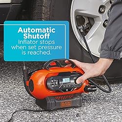 BLACK+DECKER 20V MAX* Inflator, Portable Air