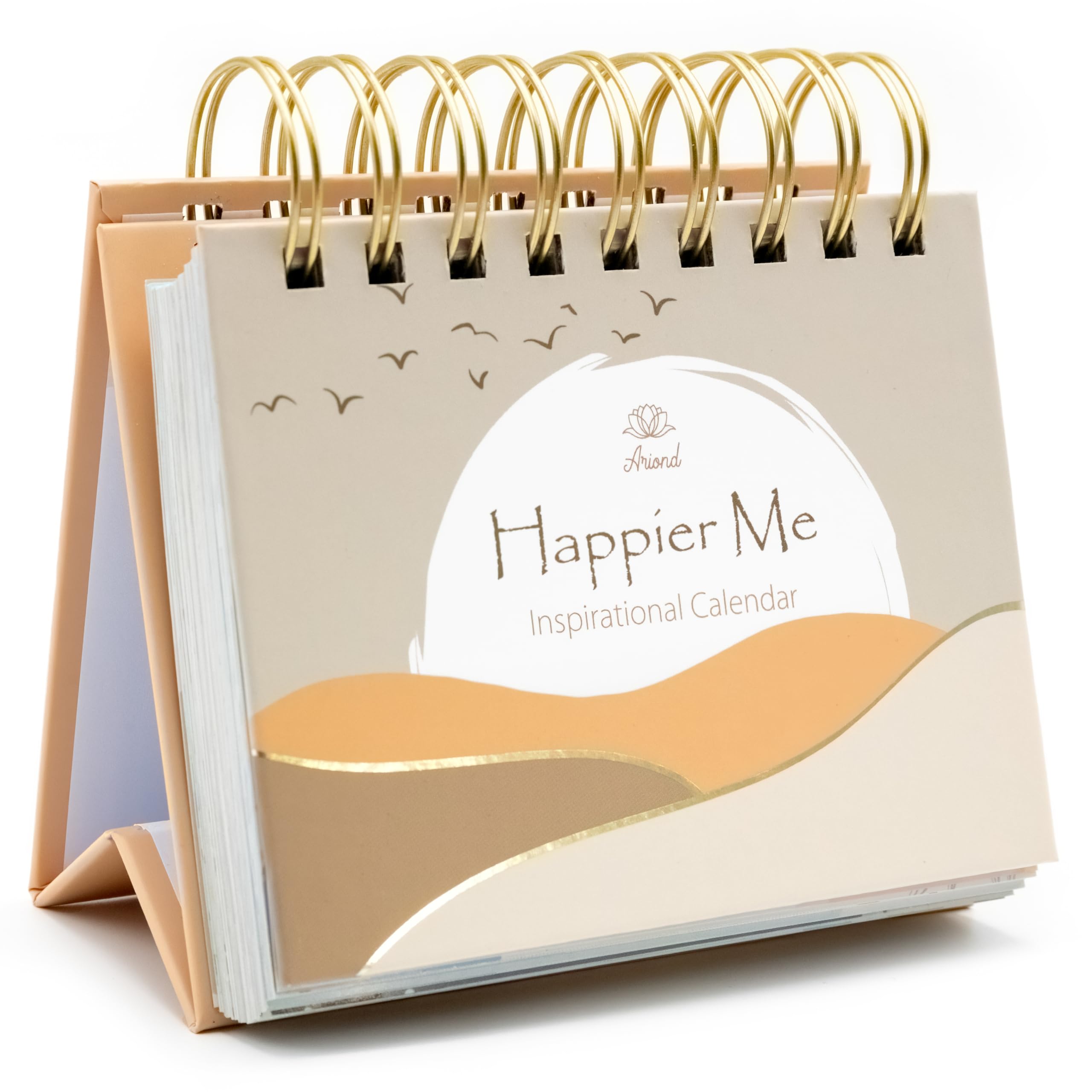 Motivational Calendar - Daily Flip Calendar with Inspirational Quotes-Inspirational Gifts for Women, Office Decor for Women Desk, Inspirational Desk Decor for Women, Desk Decorations for Women office