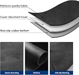 KitchenRaku Draining Board Mats 40x30CM Super Absorbent Non Slip Backed view 5