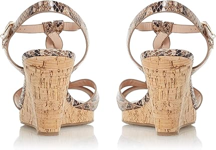 dune koala tan wedges