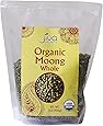 Jiva Organics Organic Mung Beans Whole 2 LB Bag - Green Moong Bean - Perfect for Cooking & Sprouting