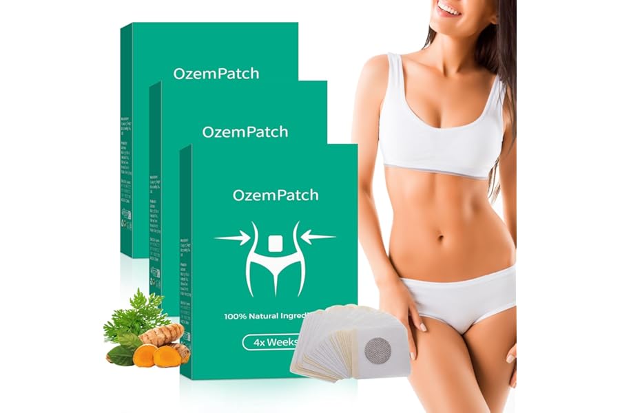 Pnylqo 3PCS Rej-uvacare Ozempatch for Women, 90 tablets Ozem Patches for Body, 100% Natural Ingredients – Mild, Safe & Effective, Keep in Good Sh-ape, Firming, Moisturizing