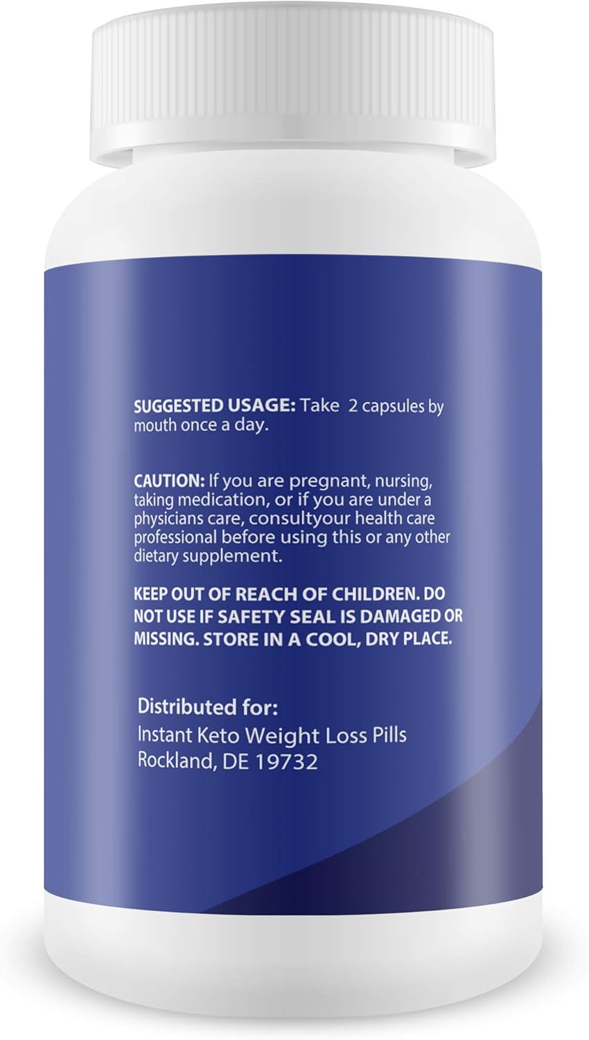 Ultra Instant Keto - Advanced Weight Loss with Metabolic Ketosis Support - Burn Fat - Lose Weight - Pure Sodium, Calcium, Magnesium Bhb to Jump Start Ketosis and Start Burning Fat Faster: Health & Personal Care