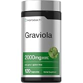 Horb&auml;ach Graviola Capsules | 120 Count | Soursop (Annona Muricata) | Non-GMO &amp; Gluten Free Supplement