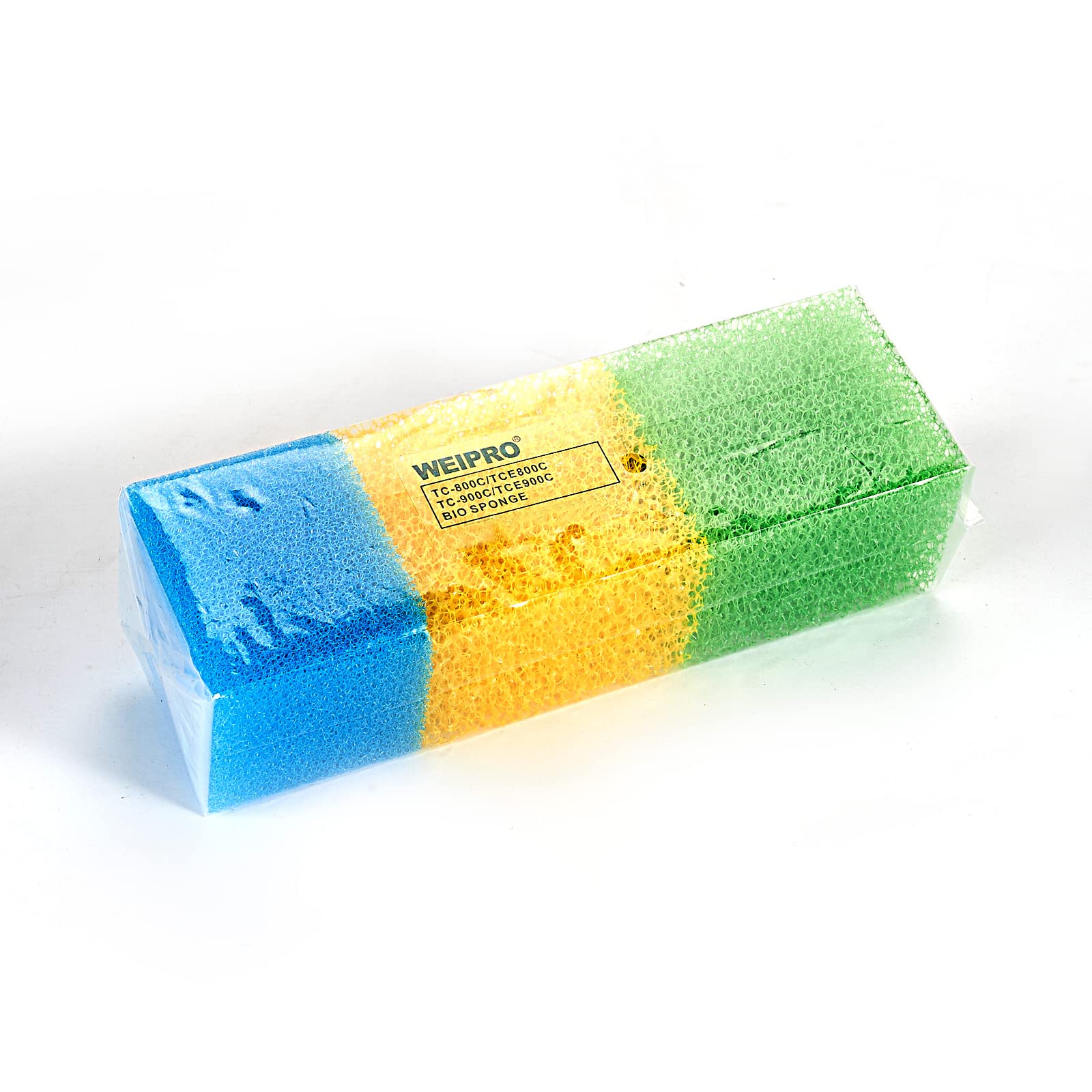 Weipro Fish Tank Filter Sponges, 3 Coarse Grades, Aquarium filter foams for TC-900C Internal Filter(TC900C-S)
