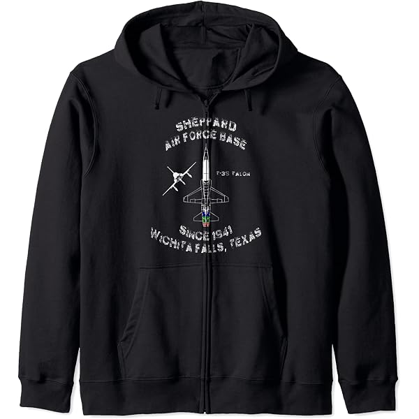 Amazon.com: Sheppard AFB Zip Hoodie : Clothing, Shoes & Jewelry