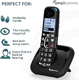 Amplicomms BigTel 1502 Cordless Big Button Phone with Extra Handset view 2