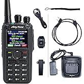 AnyTone AT-D878UVII Plus – Dual Band DMR/Analog 7W VHF, 6W UHF Handheld Radio w/FREE $97 Training Course – Bluetooth PTT, Dig