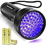 Vansky Black Light UV Flashlight, 2024 Upgraded 51 LED Blacklight Pet Urine Detector for Dog/Cat Urine, Dry Stains, Bed Bug, 