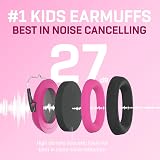 Vanderfields 32dB Hearing Protection Ear Defenders Kids 3-12 Unicorn Dream view 3