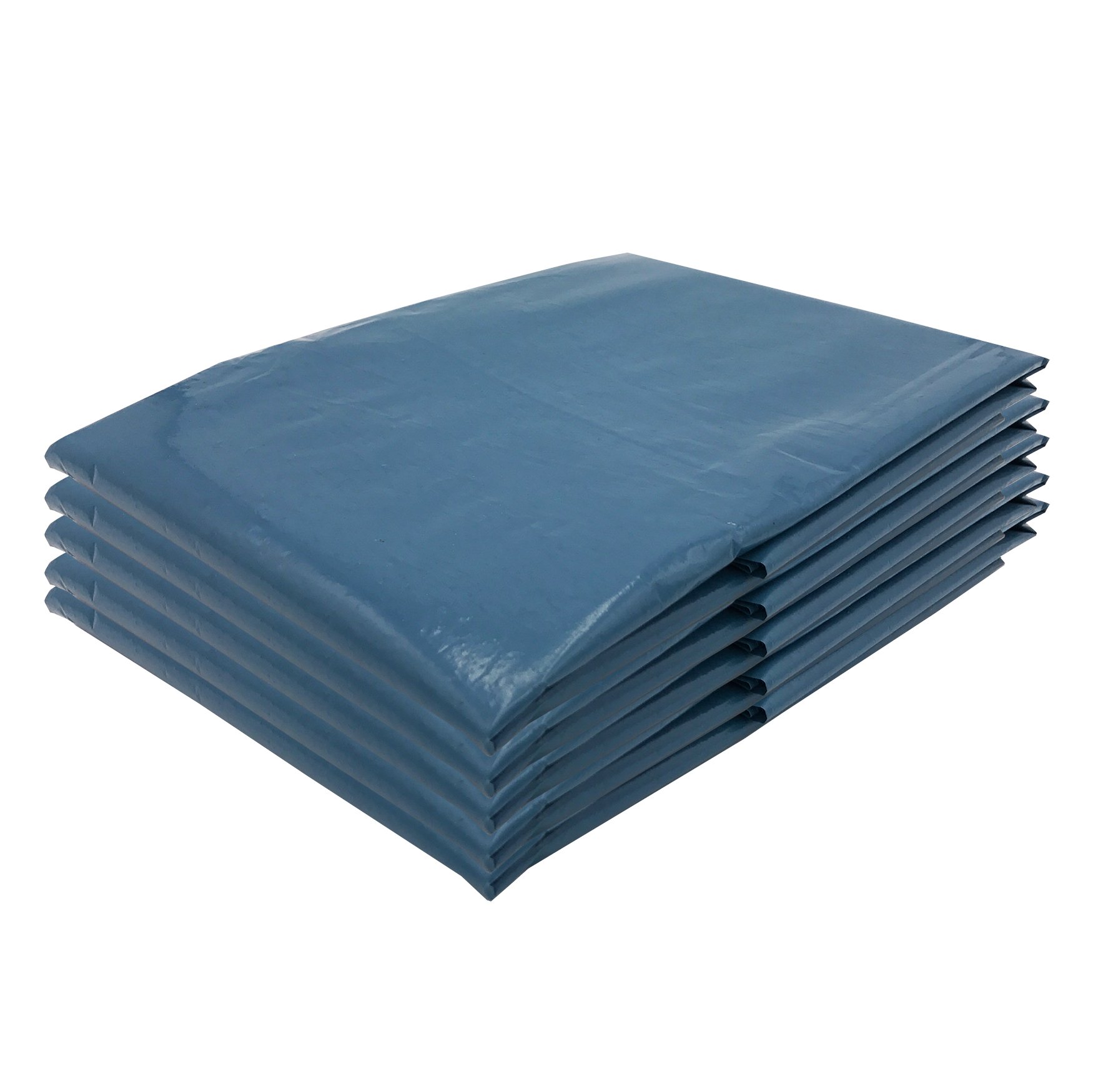 VARIOSAN Bin Liners 11664, 240 L, Extra Strong, Pack of 5, 90 µ, Type 100, Blue