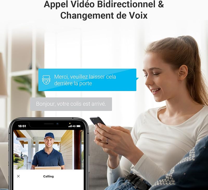 1080P Judas de Porte Camera Surveillance CP4