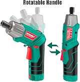 HYCHIKA Electric Screwdriver 6Nm 3.6V Cordless 2.0Ah USB 35 Accessories view 2
