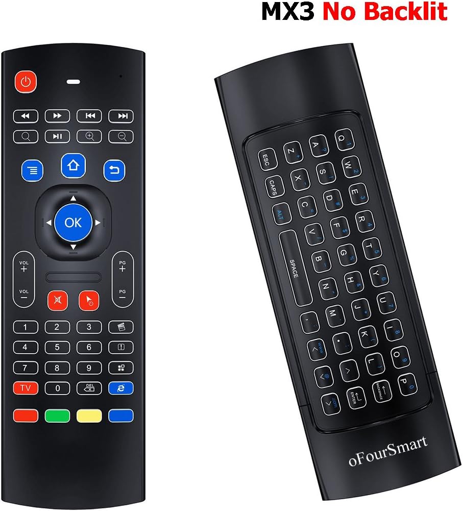 MX3 Multifunction 2.4G Air Fly Mouse Mini Wireless Keyboard & Infrared Remote Control & 3-Gyro + 3-Gsensor for Google Android TV Box, IPTV, HTPC, Mini PC, Android Projector