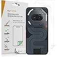 kwmobile Set of 3X Back Covers Compatible with Nothing Phone 2a / Phone 2a Plus - Back Screen Protector Pack Transparent Protective Films