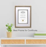 YiPinYin Natural Wood Effect A3 Picture Frames Set of 3 with Acid Free Mount view 3