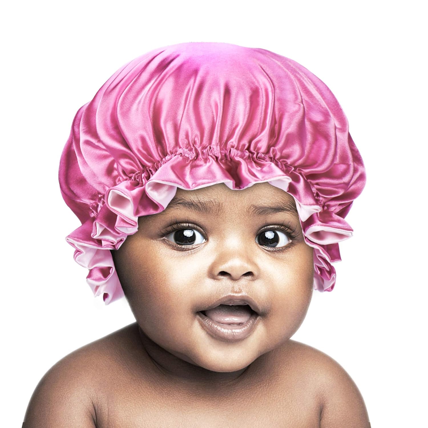 baby satin bonnet amazon