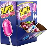 Charms Super Blow Pop Lollipops, Assorted Flavors, 100 Count, 7.69lb Box | Individually Wrapped, Dual Candy and Gum Suckers, Bulk Treats for Kids and Adults, Peanut Free, Kosher, Gluten Free