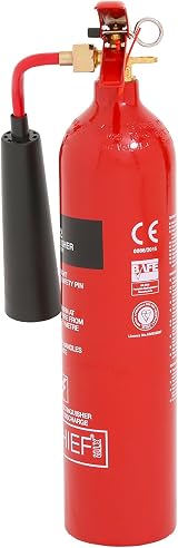 Firechief FXC2 CO2 Fire Extinguisher 2kg Aluminium Red XTR Fire Safety view 7
