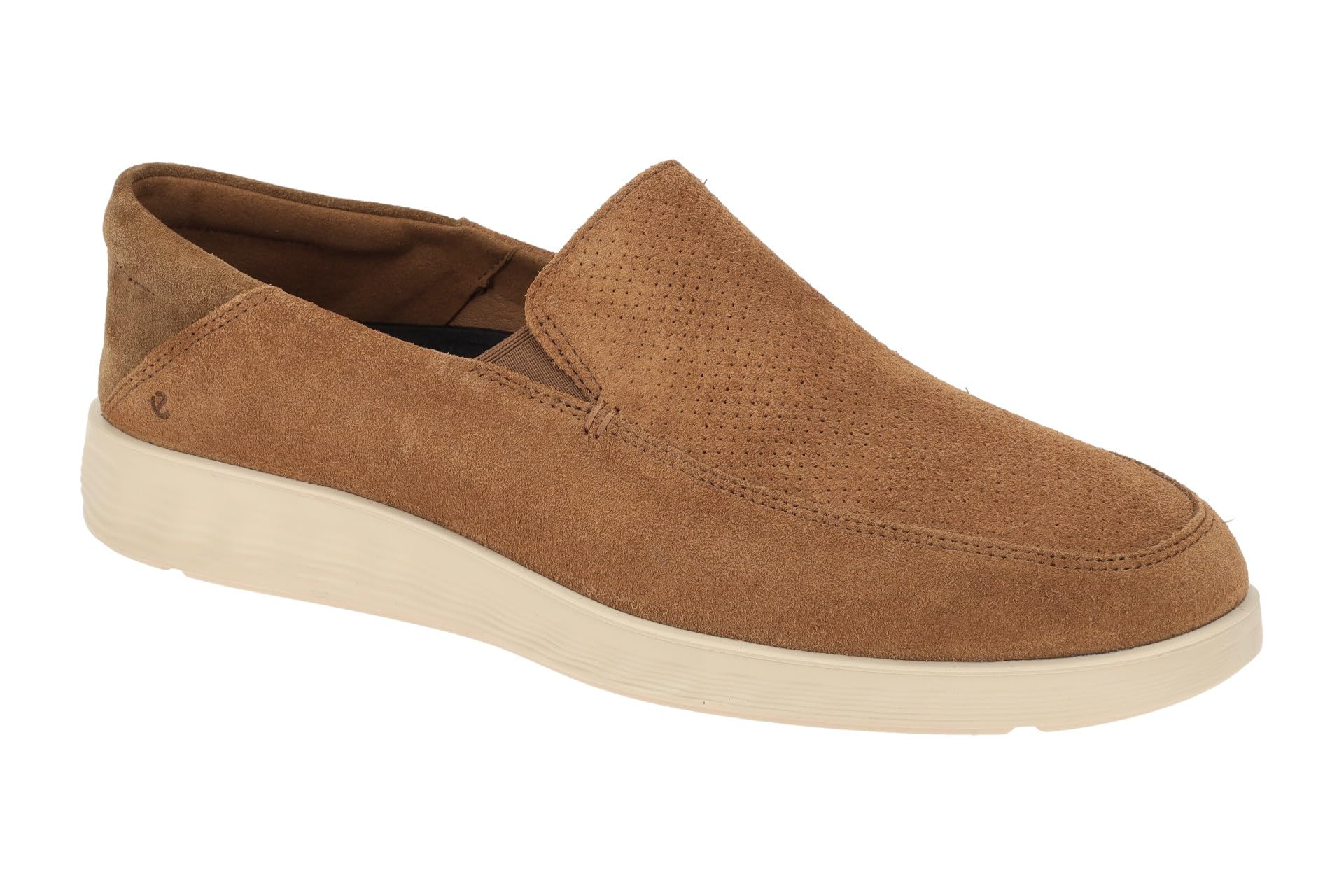 ECCO S Lite Summer Slip On, Camel Suede, 8-8.5