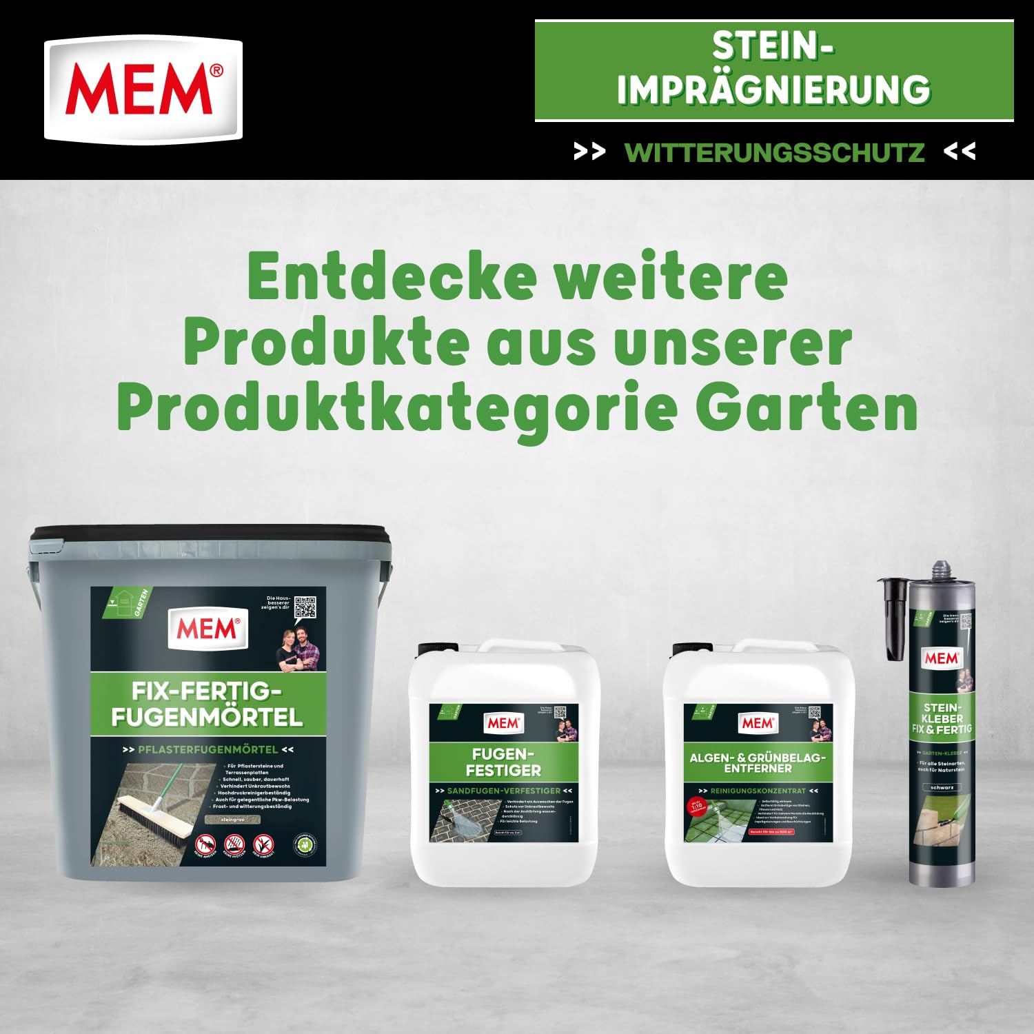 MEM Stein-Imprägnierung, Wasser- und schmutzabweisend, Schützender Abperleffekt, Lösemittelfrei, Transparent, 5 l 7