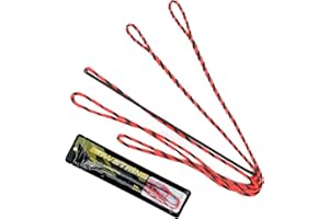 LWANO D97 Flemish Twist Bow String Handmade Fast Flight Bow String 16 Strands 54-70in Replacement Bowstring for Traditional Longbow Recurve Bow
