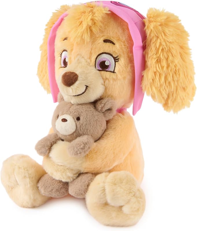 GUND Skye com Ursinho de Peluche Kai, Peluche Oficial Chase, Peluche para Cães a partir de 1 ano, 9,5"
