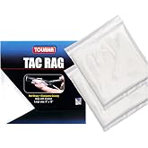 Tourna Tac Rag Tacky Grip Cloth for Tennis, Pickleball &amp; Sports (2-Pack) &ndash; Grip Enhancer for Hands &amp; Handles, No Residue, Reusable Anti-Slip Grip Aid