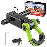 Nilight Anti-Theft Shackle Hitch Receiver 2Inch