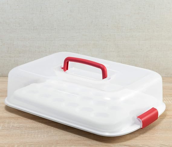 Amazon.com: Rubbermaid Cupcake Platter, Party Serving Kit: Kitchen & Dining