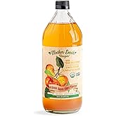 Mother Earth, Organic Apple Cider Vinegar with The Mother, Fresh Pressed Organic Apples, OACV, ACV, Raw, Unpasteurized, Unfil