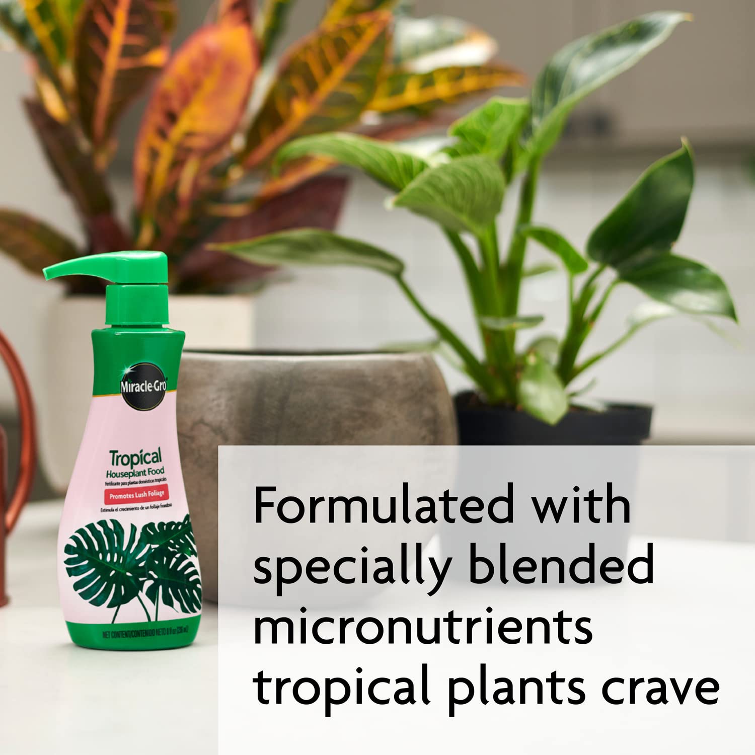 MiracleGro Tropical Houseplant Food Liquid Fertilizer for Tropical