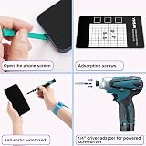 YINSAN Precision Screwdriver Set 111+134 in 1 Magnetic Tool Kit Micro view 6
