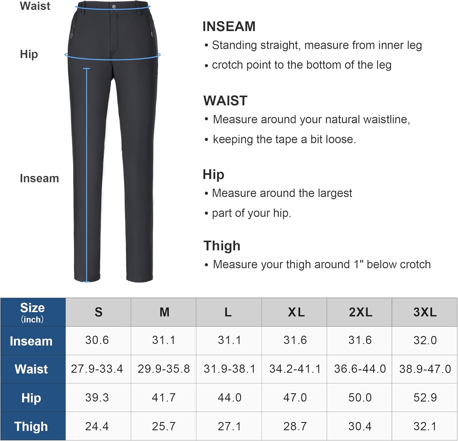 CAMEL Women Hiking Fleece Pants Waterproof- Winter Pants Insulated Softshell Pants Golf Snow Skiing Outerwear: Clothing