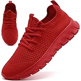 GUCTQY Running Shoes for Men Women Tennis Walking Sneakers Gym Slip On Comfortable Lightweight Breathable Athletic Workout Fashion Sports Casual Shoe