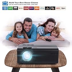 Living Enrichment Mini Projector, Built-in Dual