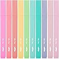 Mr. Pen Aesthetic Highlighters - 10 pcs, Chisel Tip, Pastel Colors, Cute Assorted Bible Highlighters - No Bleed