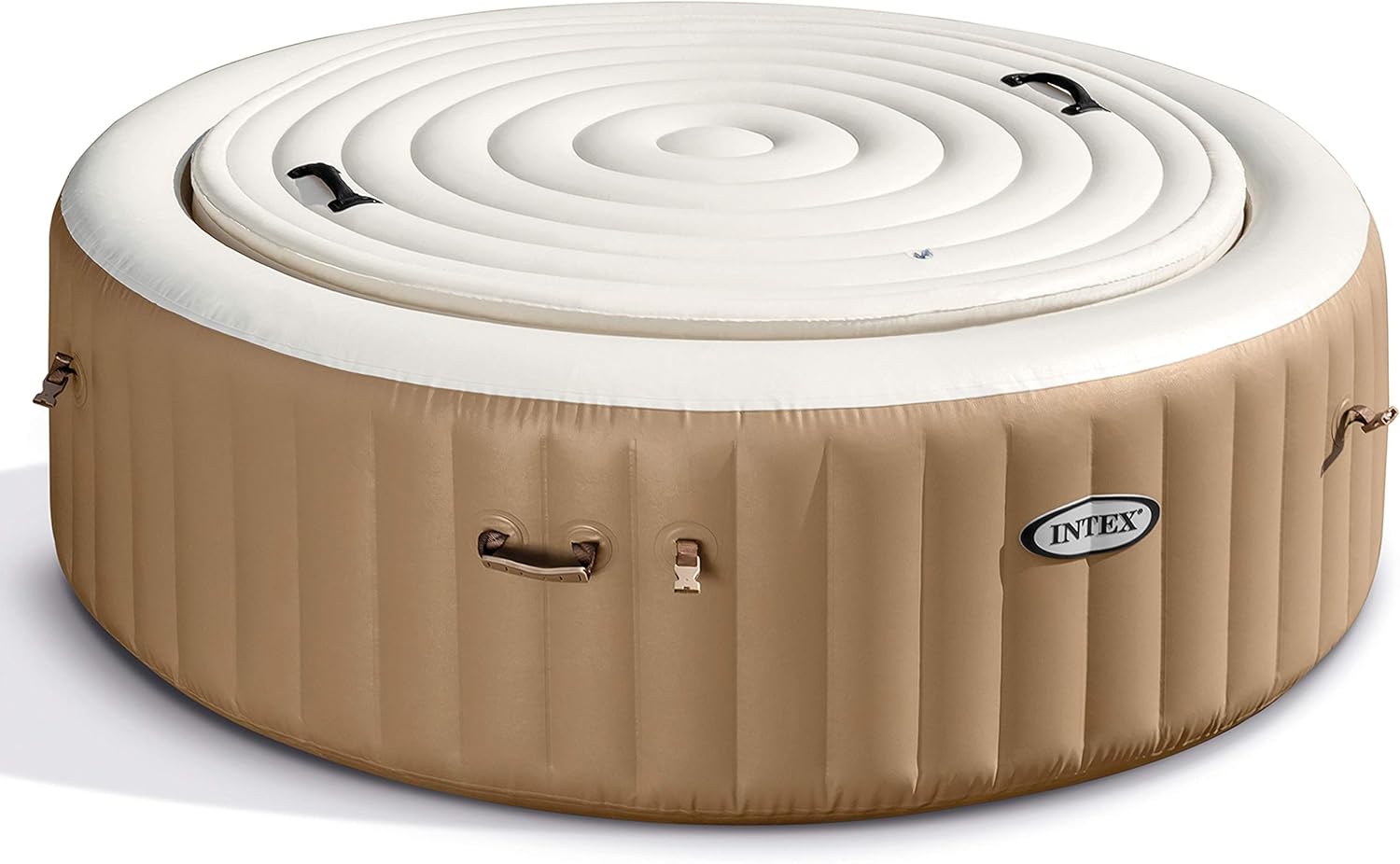 Amazon Com Intex Purespa Deluxe Cover Energy Efficient Cover For 4 Person Round Purespa Replacement Cover Only Garden Outdoor