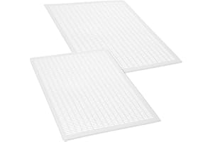 Honey Keeper 10 Frame Plastic Queen Excluder, 2 Pack - Bee Hive Tool for Beekeeping